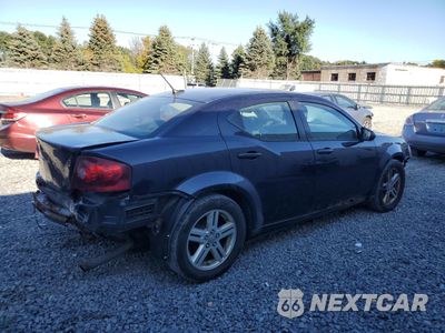 Trzecie zdjęcie samochodu z tyłu: 2012 DODGE AVENGER SXT VIN:1C3CDZCB2CN171699 - miniatura