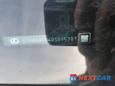 Zdjęcie 13 z 14 samochodu: 2024 LEXUS TX 350 BASE VIN:5TDAAAB64RS015281 - miniatura