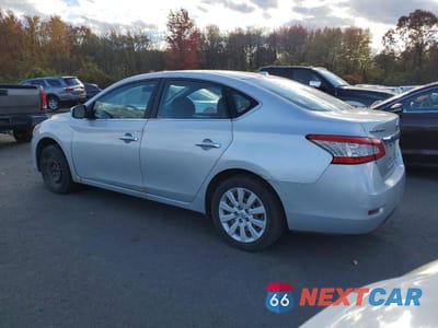 Drugie zdjęcie samochodu z przodu: 2014 NISSAN SENTRA S VIN:1N4AB7AP1EN850187 - miniatura