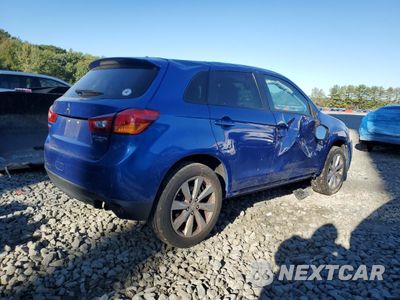 Trzecie zdjęcie samochodu z tyłu: 2015 MITSUBISHI OUTLANDER SPORT ES VIN:4A4AP3AU4FE052724 - miniatura
