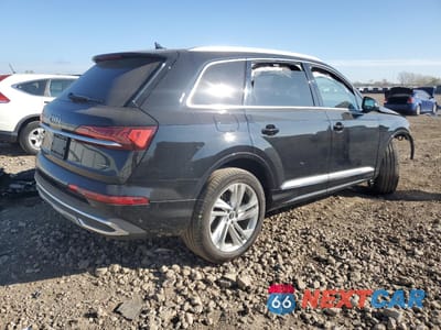 Trzecie zdjęcie samochodu z tyłu: 2022 AUDI Q7 PREMIUM PLUS VIN:WA1LXBF75ND007321 - miniatura