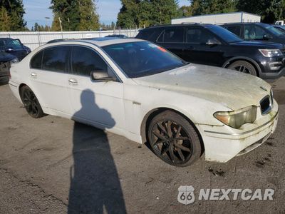 Czwarte zdjęcie samochodu z boku: 2005 BMW 745 LI VIN:WBAGN63595DS59111 - miniatura