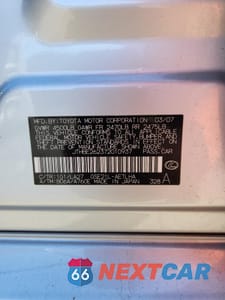 Zdjęcie 12 z 12 samochodu: 2007 LEXUS IS 350 VIN:JTHBE262372010937 - miniatura