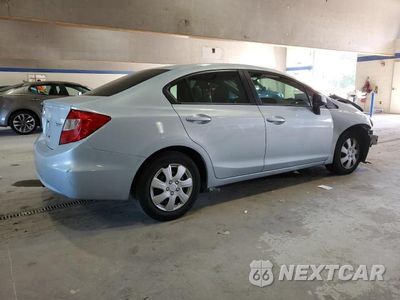 Trzecie zdjęcie samochodu z tyłu: 2012 HONDA CIVIC LX VIN:19XFB2F59CE333862 - miniatura