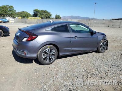 Trzecie zdjęcie samochodu z tyłu: 2017 HONDA CIVIC EX VIN:2HGFC3B34HH356213 - miniatura