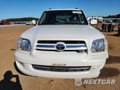 Piąte zdjęcie samochodu w środku: 2005 TOYOTA SEQUOIA LIMITED VIN:5TDZT38A35S248275 - miniatura