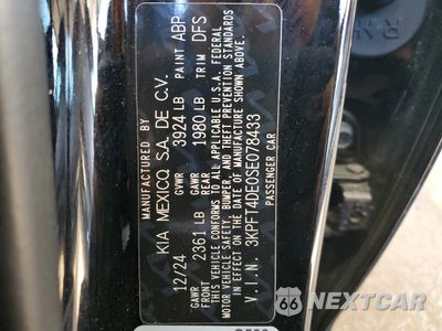 Zdjęcie 13 z 14 samochodu: 2025 KIA K4 LX VIN:3KPFT4DE0SE078433 - miniatura