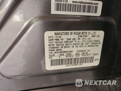Zdjęcie 12 z 12 samochodu: 2021 INFINITI Q50 LUXE VIN:JN1EV7BP0MM702380 - miniatura