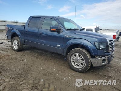 Czwarte zdjęcie samochodu z boku: 2014 FORD F150 SUPERCREW VIN:1FTFW1ET4EKF02216 - miniatura