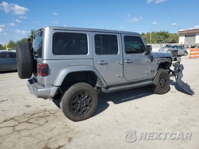 Trzecie zdjęcie samochodu z tyłu: 2021 JEEP WRANGLER UNLIMITED SAHARA VIN:1C4HJXEG4MW579785 - miniatura