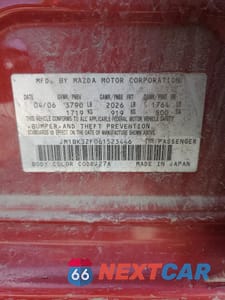 Zdjęcie 12 z 14 samochodu: 2006 MAZDA 3 I VIN:JM1BK32F061523446 - miniatura