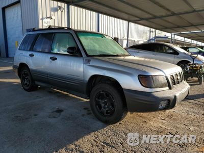 Czwarte zdjęcie samochodu z boku: 2002 SUBARU FORESTER L VIN:JF1SF63502H737369 - miniatura