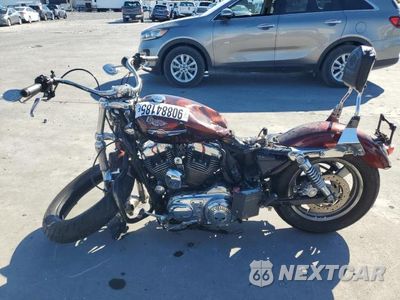 Trzecie zdjęcie samochodu z tyłu: 2012 HARLEY-DAVIDSON XL1200 C VIN:1HD1CT319CC417183 - miniatura