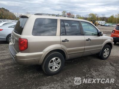 Trzecie zdjęcie samochodu z tyłu: 2003 HONDA PILOT EXL VIN:2HKYF18563H574083 - miniatura