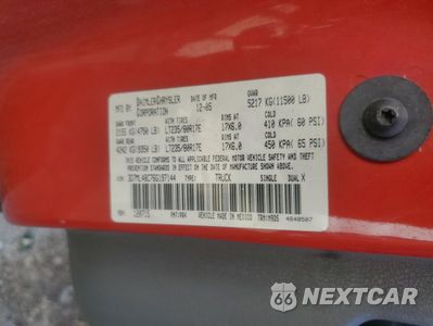 Zdjęcie 12 z 12 samochodu: 2006 DODGE RAM 3500 ST VIN:3D7ML48C76G197144 - miniatura