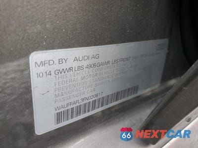 Zdjęcie 12 z 12 samochodu: 2015 AUDI A4 PREMIUM PLUS VIN:WAUFFAFL3FN020817 - miniatura
