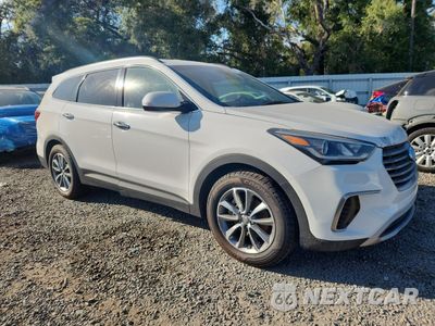 Czwarte zdjęcie samochodu z boku: 2017 HYUNDAI SANTA FE SE VIN:KM8SM4HFXHU172582 - miniatura