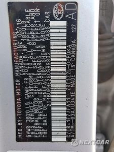 Zdjęcie 12 z 12 samochodu: 2016 TOYOTA COROLLA L VIN:2T1BURHE2GC689802 - miniatura