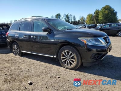 Czwarte zdjęcie samochodu z boku: 2015 NISSAN PATHFINDER S VIN:5N1AR2MM1FC661011 - miniatura