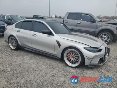Czwarte zdjęcie samochodu z boku: 2024 BMW M3 CS VIN:WBS63AY01RFP82744 - miniatura