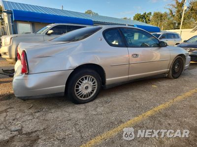 Trzecie zdjęcie samochodu z tyłu: 2001 CHEVROLET MONTE CARLO LS VIN:2G1WW15E119215521 - miniatura