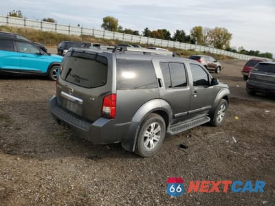 Trzecie zdjęcie samochodu z tyłu: 2008 NISSAN PATHFINDER S VIN:5N1AR18B58C640684 - miniatura