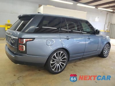Trzecie zdjęcie samochodu z tyłu: 2018 LAND ROVER RANGE ROVER HSE VIN:SALGS2SV3JA392313 - miniatura
