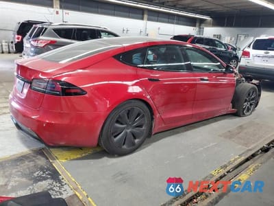 Trzecie zdjęcie samochodu z tyłu: 2023 TESLA MODEL S VIN:5YJSA1E58PF500760 - miniatura