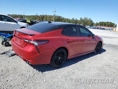 Trzecie zdjęcie samochodu z tyłu: 2021 TOYOTA CAMRY XSE VIN:4T1K61AK5MU467776 - miniatura