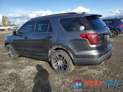 Drugie zdjęcie samochodu z przodu: 2017 FORD EXPLORER SPORT VIN:1FM5K8GT2HGA02717 - miniatura