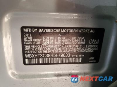 Zdjęcie 14 z 14 samochodu: 2017 BMW X1 XDRIVE28I VIN:WBXHT3C38H5F79633 - miniatura