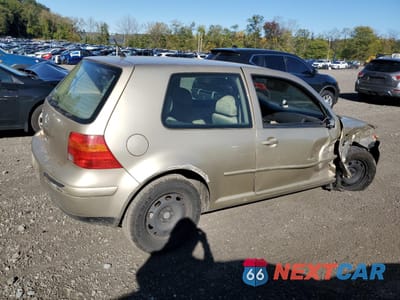 Trzecie zdjęcie samochodu z tyłu: 2003 VOLKSWAGEN GOLF GL VIN:9BWBK61J734049177 - miniatura