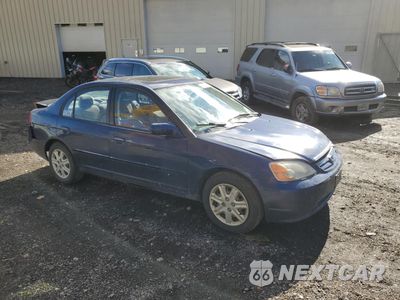 Czwarte zdjęcie samochodu z boku: 2003 HONDA CIVIC EX VIN:2HGES26743H552120 - miniatura