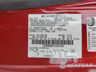 Zdjęcie 12 z 14 samochodu: 2014 FORD MUSTANG VIN:1ZVBP8AM7E5321545 - miniatura
