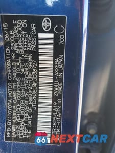 Zdjęcie 13 z 13 samochodu: 2015 TOYOTA PRIUS V VIN:JTDZN3EU4FJ038727 - miniatura