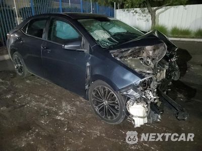 Czwarte zdjęcie samochodu z boku: 2016 TOYOTA COROLLA L VIN:2T1BURHE4GC555342 - miniatura