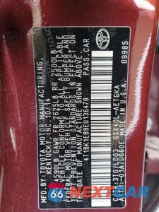 Zdjęcie 12 z 12 samochodu: 2014 TOYOTA AVALON XLE VIN:4T1BK1EB9EU136478 - miniatura