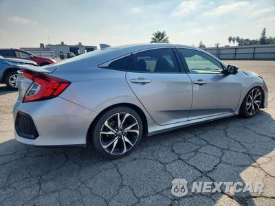 Trzecie zdjęcie samochodu z tyłu: 2018 HONDA CIVIC SI VIN:2HGFC1E52JH704615 - miniatura