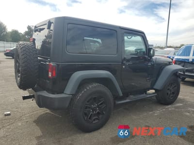 Trzecie zdjęcie samochodu z tyłu: 2015 JEEP WRANGLER SPORT VIN:1C4AJWAG6FL678646 - miniatura