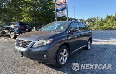 Drugie zdjęcie samochodu z przodu: 2010 LEXUS RX 350 VIN:2T2BK1BA4AC020690 - miniatura