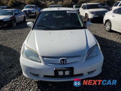 Piąte zdjęcie samochodu w środku: 2004 HONDA CIVIC HYBRID VIN:JHMES96644S022785 - miniatura