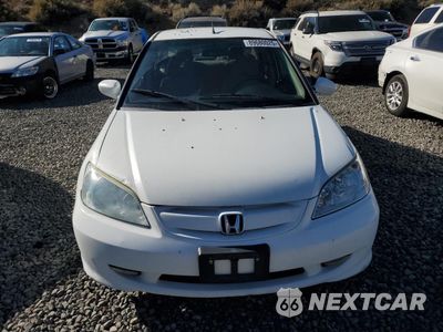 Piąte zdjęcie samochodu w środku: 2004 HONDA CIVIC HYBRID VIN:JHMES96644S022785 - miniatura
