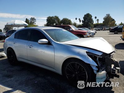 Czwarte zdjęcie samochodu z boku: 2013 INFINITI G37 BASE VIN:JN1CV6AP4DM714003 - miniatura