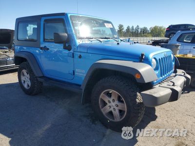 Czwarte zdjęcie samochodu z boku: 2010 JEEP WRANGLER SPORT VIN:1J4AA2D15AL209406 - miniatura