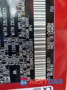 Zdjęcie 13 z 13 samochodu: 2023 LEXUS RX 350H BASE VIN:2T2BBMCA2PC020681 - miniatura