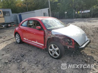 Czwarte zdjęcie samochodu z boku: 2013 VOLKSWAGEN BEETLE VIN:3VWJP7AT1DM674515 - miniatura