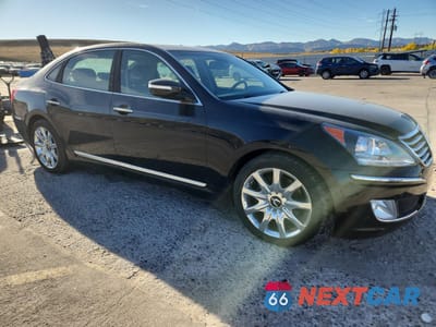 Czwarte zdjęcie samochodu z boku: 2011 HYUNDAI EQUUS SIGNATURE VIN:KMHGH4JF8BU042490 - miniatura