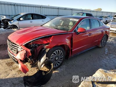2021 HYUNDAI SONATA HYBRID KMHL54JJ5MA031172 - główne zdjęcie licytacji z USA - miniatura