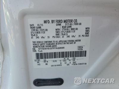 Zdjęcie 12 z 14 samochodu: 2015 FORD F150 SUPERCREW VIN:1FTEW1EG7FFA22695 - miniatura