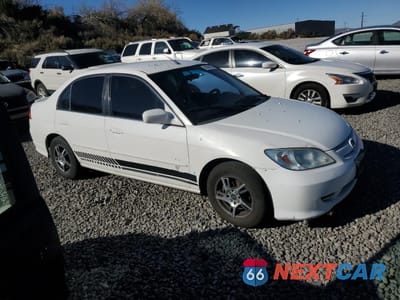 Czwarte zdjęcie samochodu z boku: 2004 HONDA CIVIC HYBRID VIN:JHMES96644S022785 - miniatura